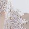 1 Yard Ivory 3 Inch Wide Flower Leaves Design Venice Lace Trim